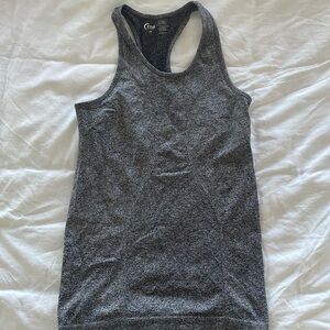 Zyia copper charge tank. Size xs. Gray/black